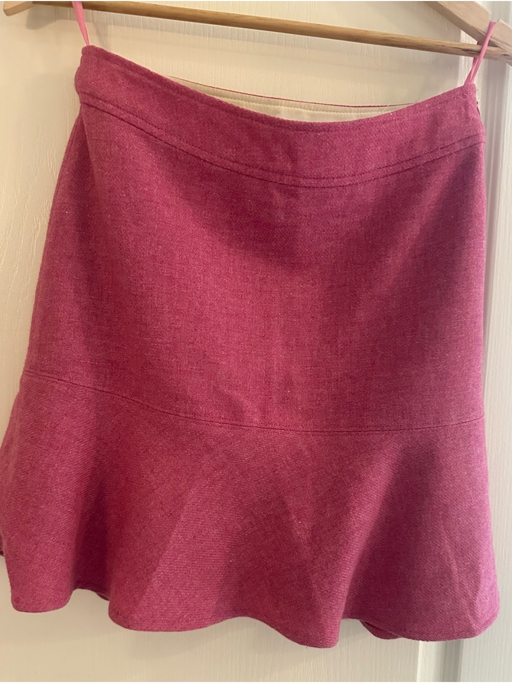 GAP Raspberry A-Line Flounce Skirt - Picture 7 of 13